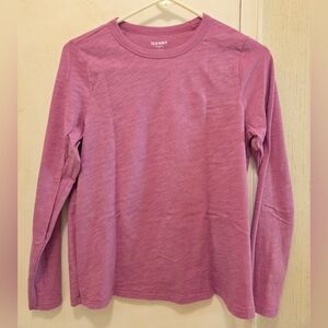 Old Navy Pink Long Sleeve Shirt